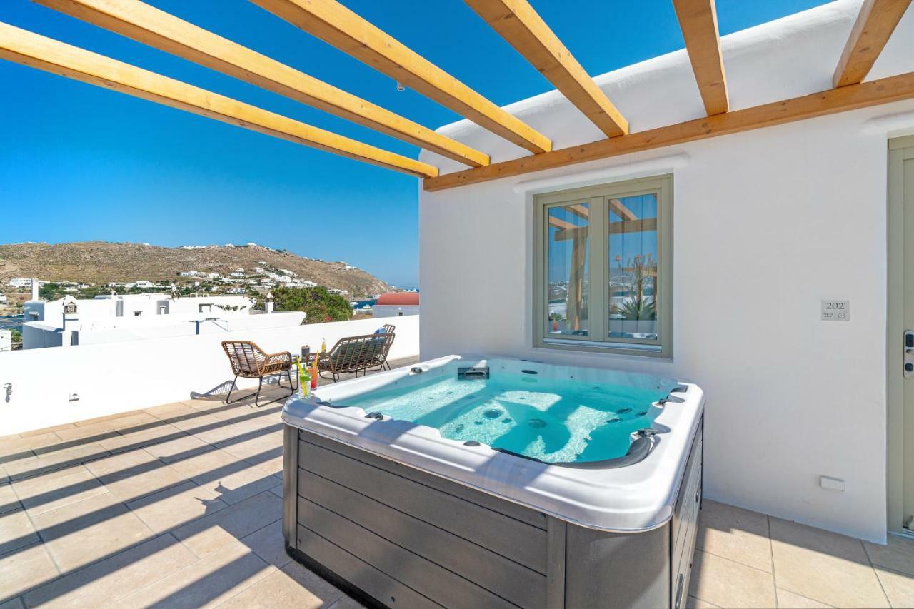 Mykonos Cactus Otel Ornos  Dış mekan fotoğraf